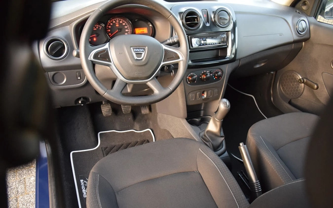 Dacia Sandero cena 29800 przebieg: 19000, rok produkcji 2018 z Poniec małe 379